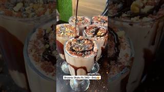 Brownie Shake Rs 240 Only😍 youtubeshorts trending viral brownie shake icecream streetfood [upl. by Mandych831]