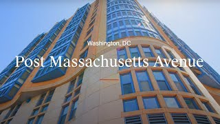 Tour Post Massachusetts Avenue Luxury Apartments [upl. by Niamrej]