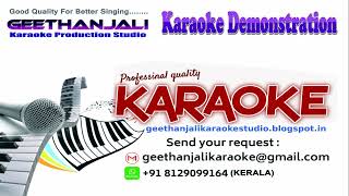 INNALEKAL ITHUVAZHIYE POYI KARAOKE VAARTHA YESUDAS GEETHANJALI KARAOKE STUDIO [upl. by Arammat205]