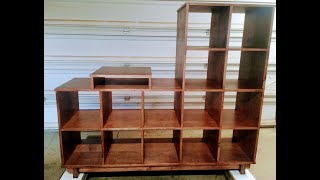 How I Built this Record PlayerRecord storage console [upl. by Haleelahk394]