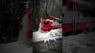 Zombie Train Crashes Through Snow 🧟‍♂️😱 shorts train truck zombiesurvival trukoleng keretaapi [upl. by Galven]