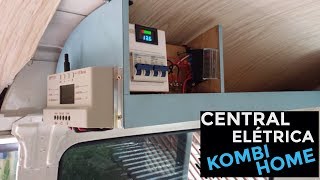 ELETRICA DA KOMBI HOME SAIBA COMO FAZER A CENTRAL ELÉTRICA DA KOMBIHOME PARA ENERGIA SOLAR [upl. by Orest]