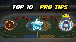 Top 10 Pro Tips to Rank Up In Rocket League Sideswipe [upl. by Dari]