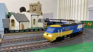 InterCity 125 HST at Thirsk Brick Show 2024 [upl. by Cohdwell]