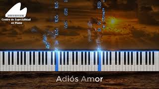 Adiós Amor piano [upl. by Stefa]