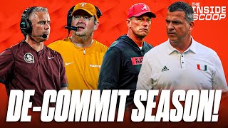 College Football Recruiting Is Getting CRAZY  Major Decommitments News [upl. by Starla]