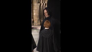 Alan Rickman terrifyingly good HarryPotter SeverusSnape BehindTheScenes [upl. by Anurag]