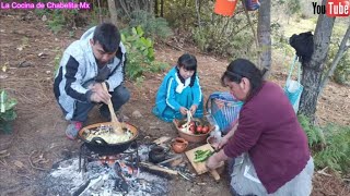 😀😃😃En el campo preparo ricos TEPEJILOTES A LA MEXICANA para mi familia 😋😋😋 [upl. by Wolenik]