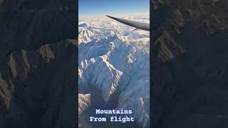 mountains from flight [upl. by Carry]