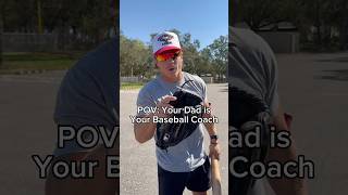 POV Your Dad is Your Baseball Coach 🤣 baseball comedy coach baseballdads sports [upl. by Hale]