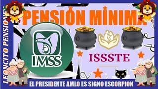 728🦁PENSIÒN MÌNIMA IMSS E ISSSTE 2024 😃👍✅ pension adultosmayores ayudasocial pagos méxico [upl. by Dianemarie]