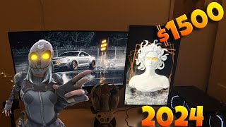 My 1000 dollar gaming setup tour 2024 [upl. by Ehcor980]