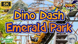 Dino Dash onrideoffride POV Emerald Park 5K 60 fps [upl. by Alle]