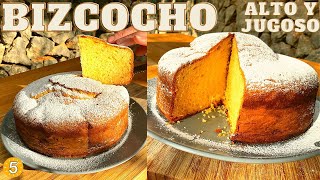 BIZCOCHO de la Abuela ALTO SABROSO Y MUY ESPONJOSO 👍🏻  Recetas en 5 Minutos [upl. by Enaitsirhc]