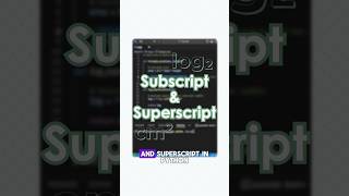 Python Subscript amp Superscript  Productivity Tip python coding programming pythontutorial [upl. by Lupiv334]