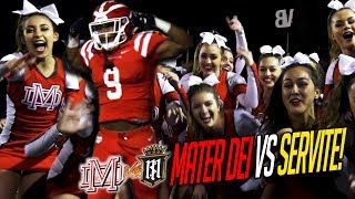 1 Mater Dei RIVAL GAME VS Servite PERFECT Season On The Line FINAL REGULAR SEASON GAME in 4K [upl. by Latrena]