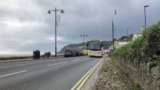 PRIVATE HIRE here you can see southern vectis coach 7842 coming along shanklin see front [upl. by Kavita]