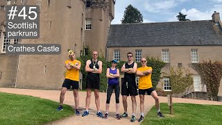 Crathes Castle parkrun Aberdeenshire  45 Scottish parkruns [upl. by Seuqcaj]