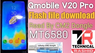 Qmobile V20 Pro MT6580 Flash File Read By CM2TECHNICAL RASHID [upl. by Daney]