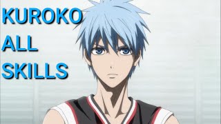 KUROKO ALL SKILLS [upl. by Piane]