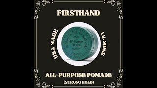 Barber Reviews FIRSTHAND AllPurpose Pomade  90 Second Reviews [upl. by Shoshanna266]