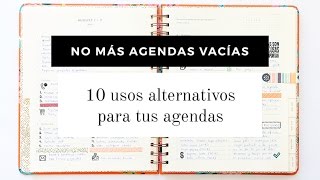 10 usos alternativos para aprovechar tus Agendas [upl. by Jocelyne]