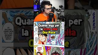 Quando leggi per la PRIMA VOLTA One Piece  volume 1 onepiece onepiecemanga [upl. by Llebpmac]