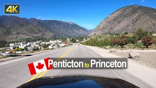 Driving from Penticton to Princeton  British Columbia Canada VMCAviationVideos [upl. by Lerual]