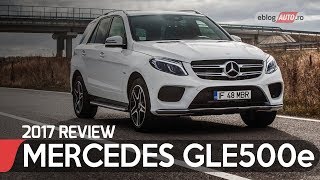 MERCEDESBENZ GLE 500 e 4MATIC 2017  TEST DRIVE eblogAUTO [upl. by Belle]