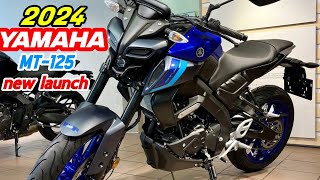 All New 2024 Yamaha MT125 Bike Finally coming here 🔥 price  features All Details Review [upl. by Zea]