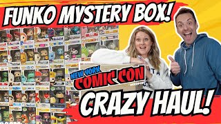 INSANE NYCC HAUL 2024 HAUL Plus a Boom Loot Funko Pop MYSTERY BOX Limited Pieces and more [upl. by Nivahb]