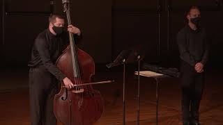 Double Basses at Twenty Paces by Pauline Oliveros Andi Beckendorf and Zachariah Mayer [upl. by Eannyl]