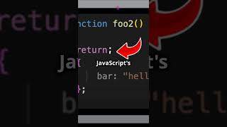 JavaScript Gotcha Automatic Semicolon Insertion Explained 🚀 js semicolon gotcha intreview [upl. by Hessney]