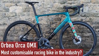 Orbea Orca OMX First Ride Review  Aero Light and Great Handling [upl. by Mllly]