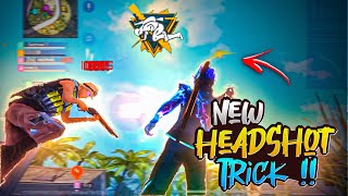 BEST HEADSHOT TRICK EXPLAINED 🔥 FREE FIRE MAX [upl. by Chaker]