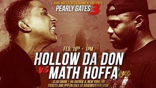 HOLLOW DA DON VS MATH HOFFA FEB 16TH  RBE [upl. by Eizzil]