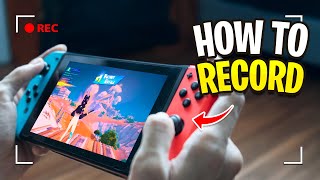 How To RECORDCLIP Fortnite On Nintendo Switch Chapter 5 Season 3 [upl. by Evangelin215]