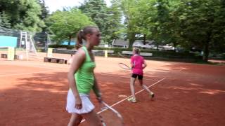 TennisPoint Junior Camps in der Alexander Waske TennisUniversity [upl. by Anivlis67]