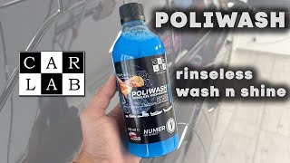 CARLAB  POLIWASH  Szampon Waterless Rinseless  Mycie bezwodne  Mycie bez spłukiwania  Recenzja [upl. by Hansel415]