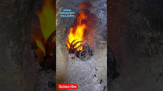 Reuse Old Rusty Car Suspension Spring Coil to Make Super Sharp Knife [upl. by Noda]