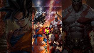 Goku vs Kratos Saiyan Power Meets the God of War [upl. by Udela151]