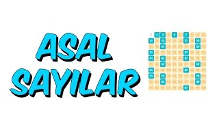 10dk da ASAL SAYILAR  MATEMATIK [upl. by Vidal]