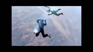 Skydive Luke Aikins jump from 25000 feet without parachute into net VIDEO [upl. by Ocer]