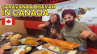 Saravanaa bhavan In Canada  Taste of South India In Scarborough [upl. by Akirahc]