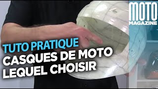 Présentation des différents casques moto  lequel choisir [upl. by Atsylac452]