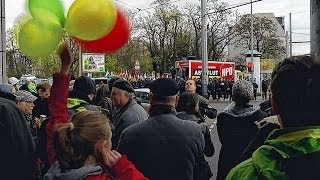 Demo gegen Moscheebau in Gohlis [upl. by Enial]