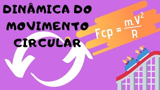 AULA 01  DINÃ‚MICA DO MOVIMENTO CIRCULAR  FORÃ‡A RESULTANTE CENTRÃPETA [upl. by Sly]