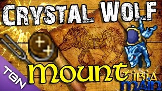 Crystal Wolf Mount  Diapason  Tibia EN ESPAÑOL Tibia [upl. by Tisdale]