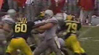 Kirk Herbstreit  knocked out against Michigan  1991 [upl. by Abas809]