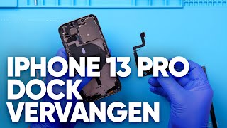 iPhone 13 Pro dock connector vervangen  Fixjenl [upl. by Bostow911]